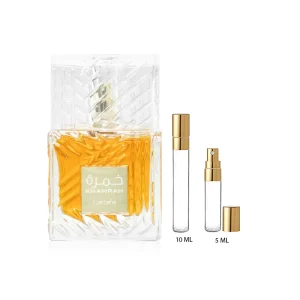 decant Lattafa Khamrah