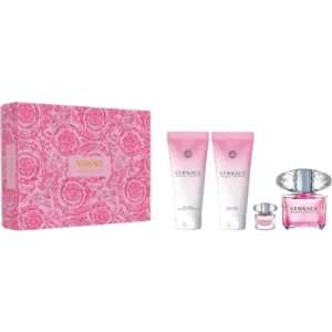 Versace Bright Crystal EDT Set 90ml (4 Piezas)