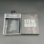 Billetera Steve Madden Trifold para Hombre Negra